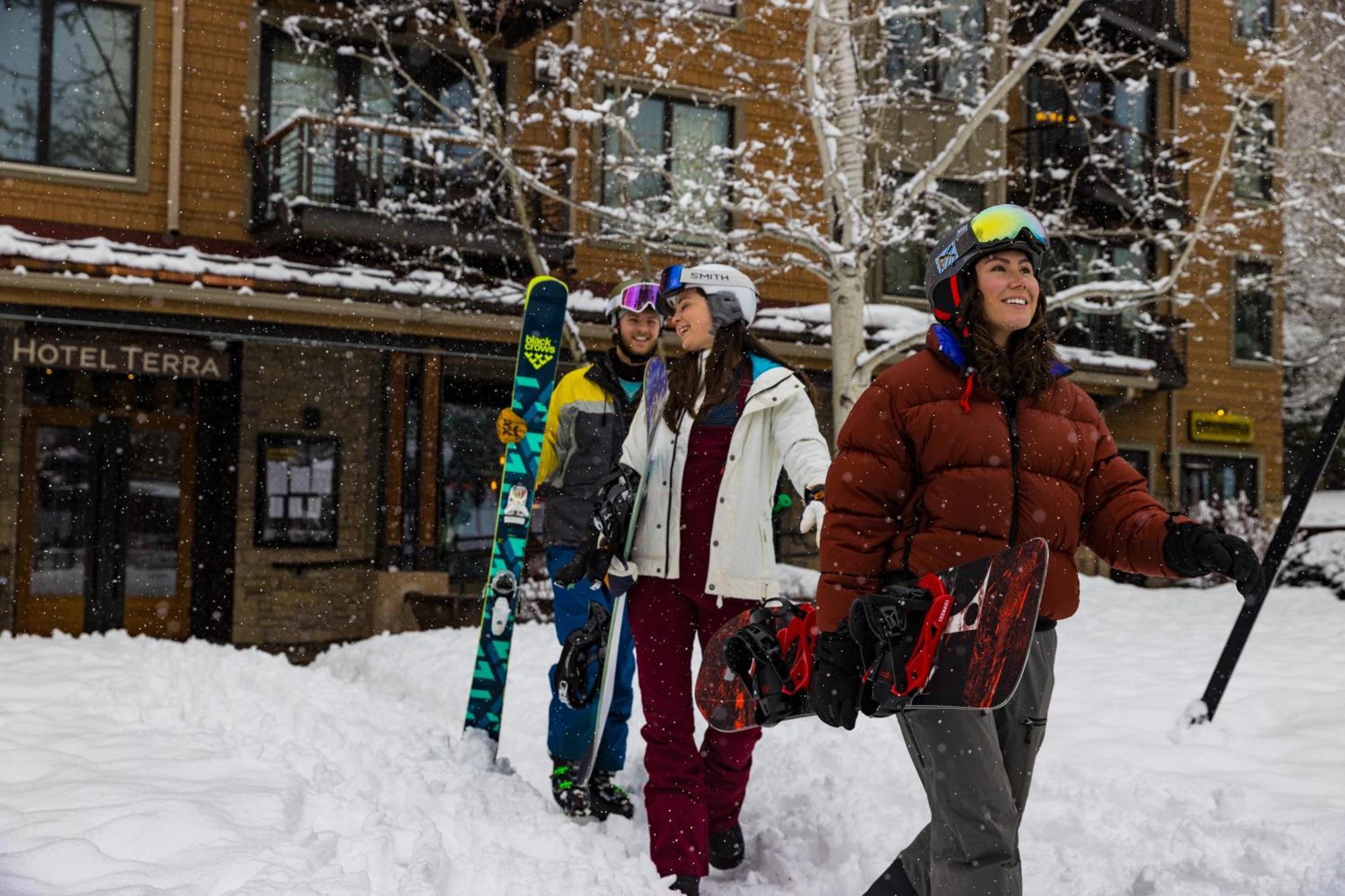 Hotel Terra Jackson Hole, A Noble House Resort Teton Village Eksteriør bilde
